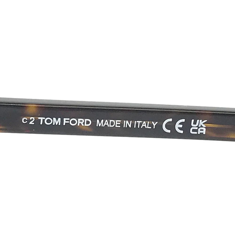 Tom Ford Eyeglasses Frames TF6153-D-B 052 Asian Fit w Magnetic Clip-on 57-19-150